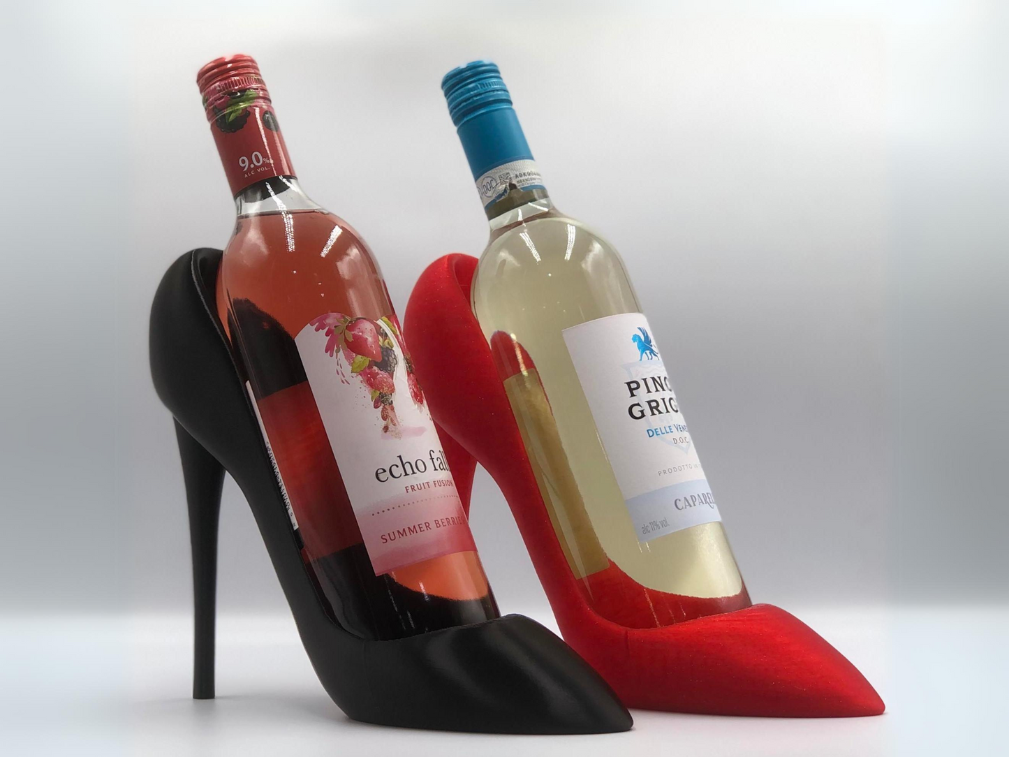 3D printed stiletto bottle holder