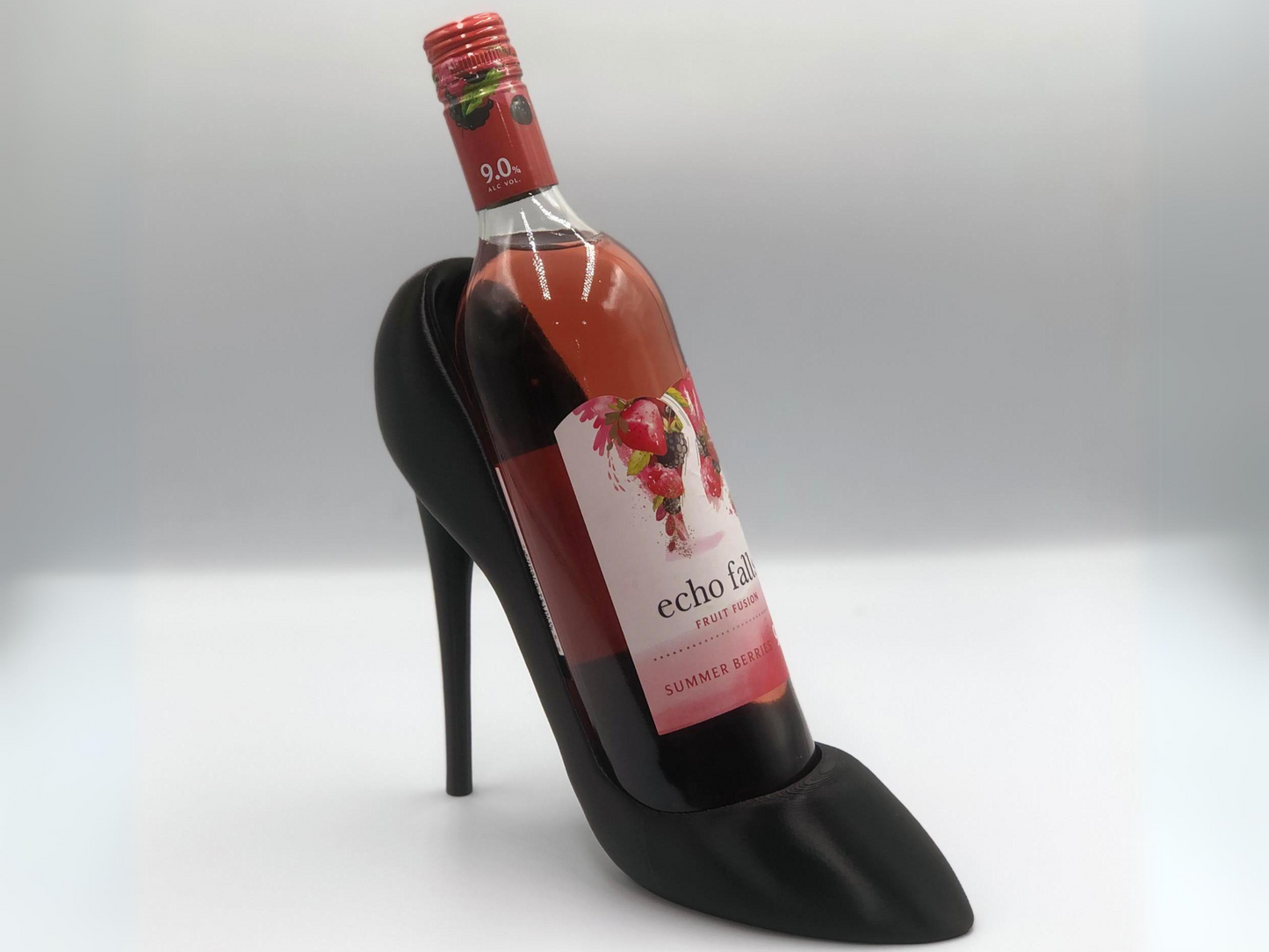 3D printed stiletto bottle holder