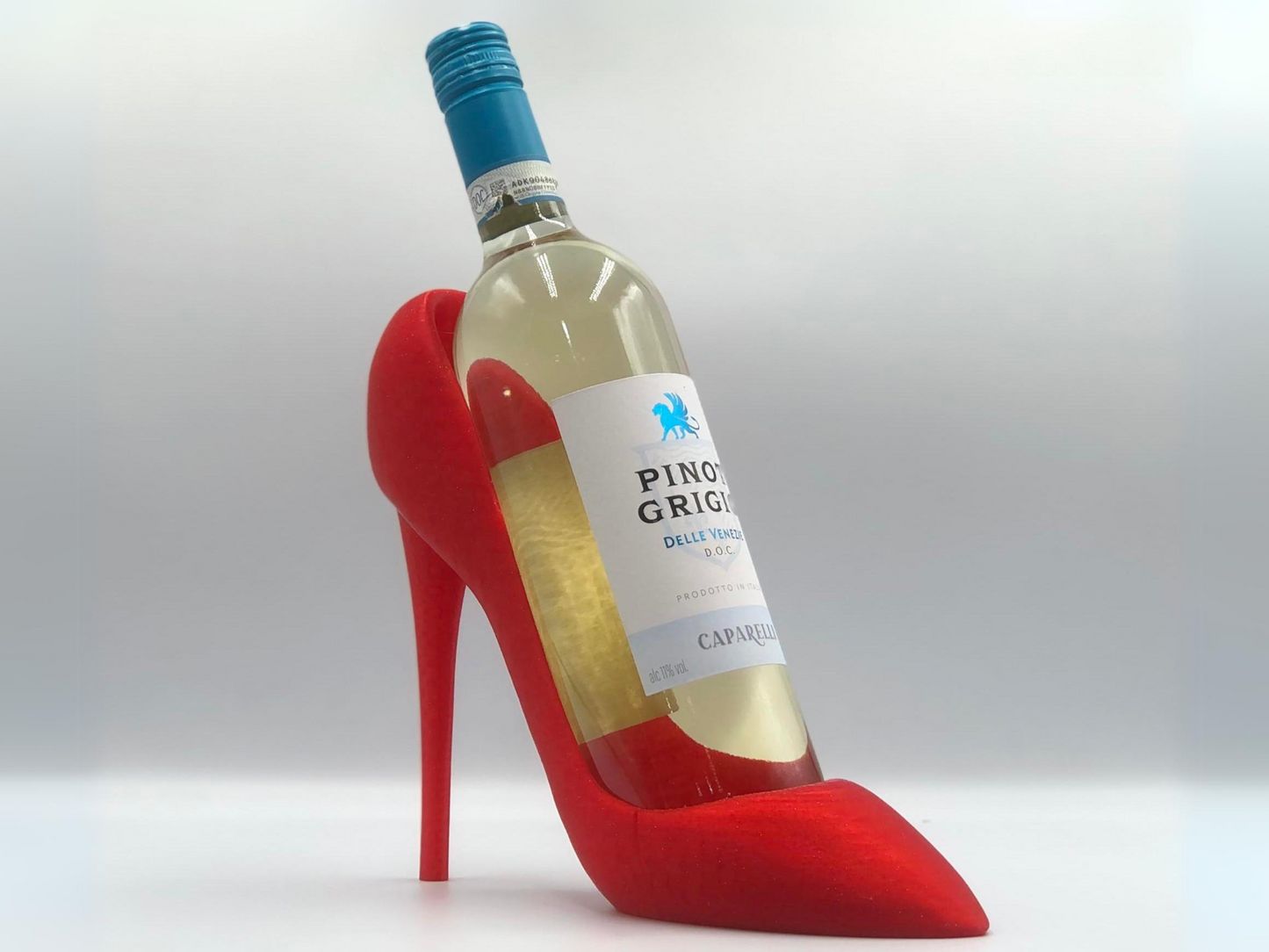 3D printed stiletto bottle holder