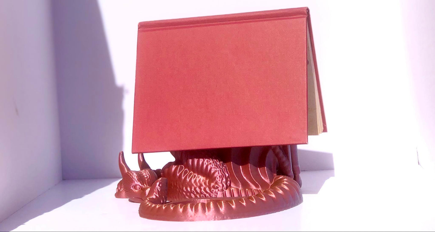 Dragon Book & Cup Holder