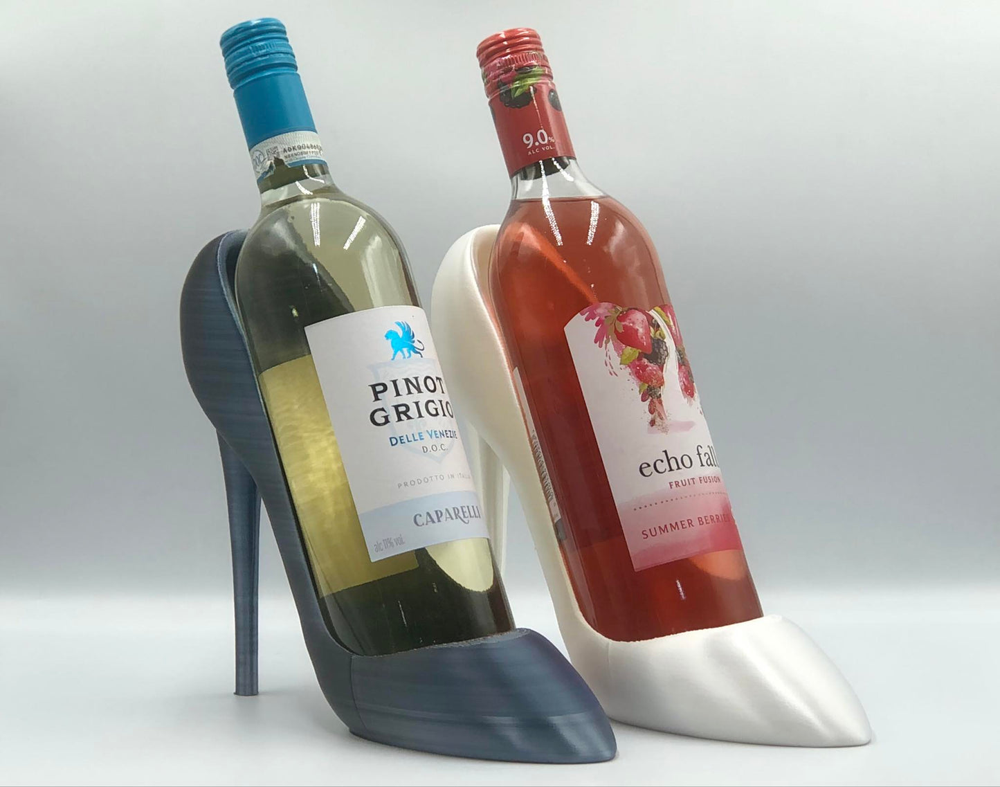 3D printed stiletto bottle holder