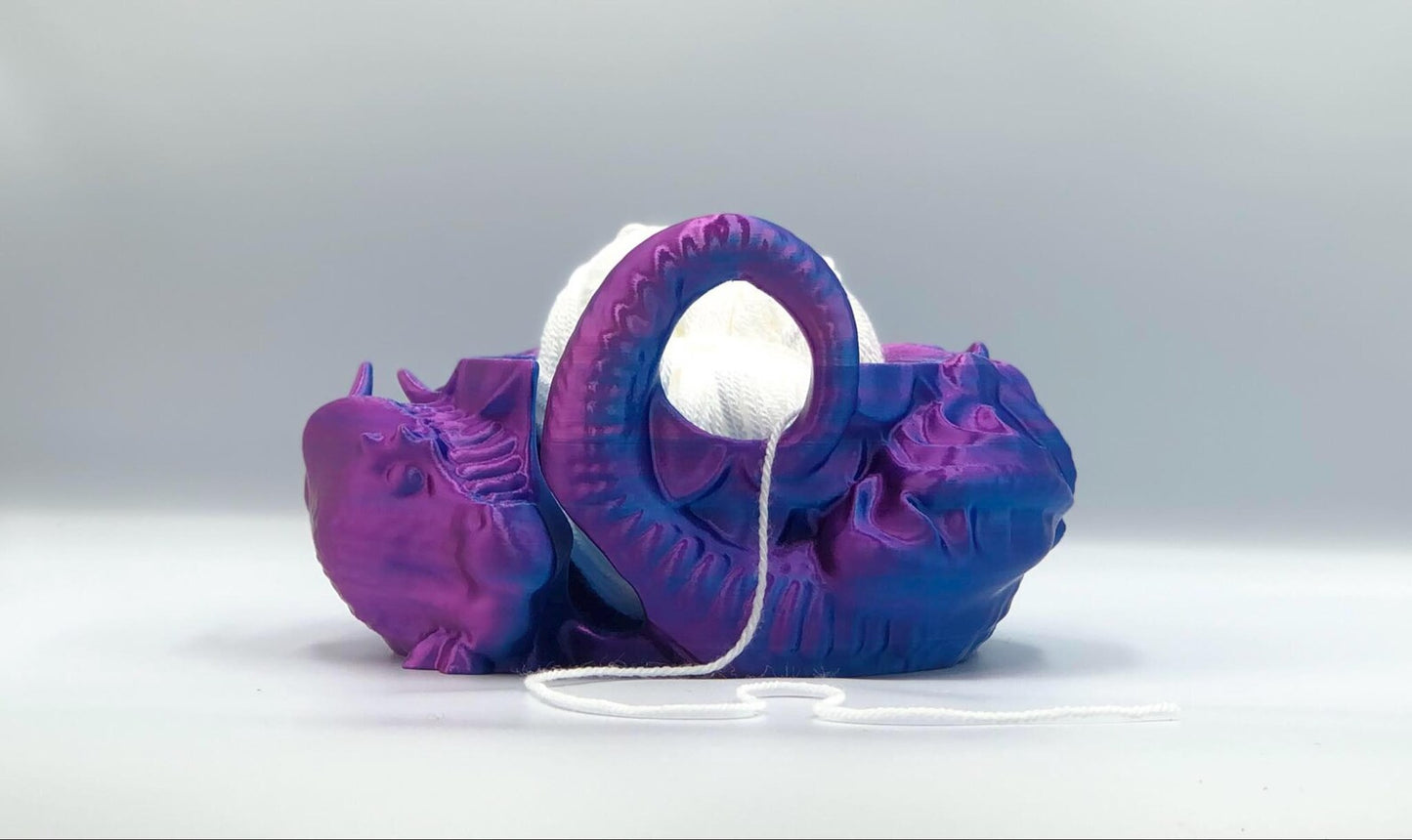 3D printed dragon wool bowl